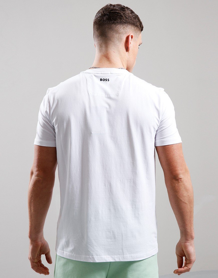 Crew Neck Tee T-Shirt in Medium Beige | BOSS