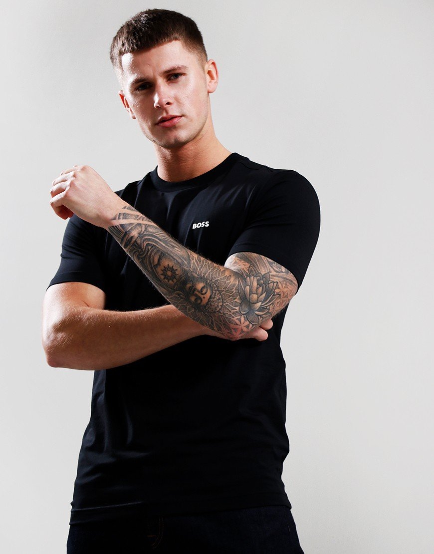 BOSS Tee Crew Neck T-Shirt  Black