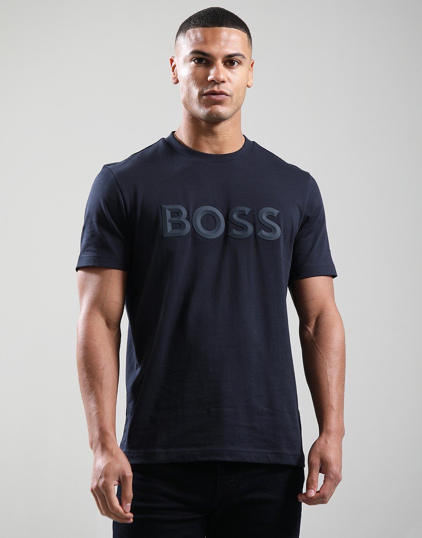BOSS Iconic Zone T-Shirt Dark Blue