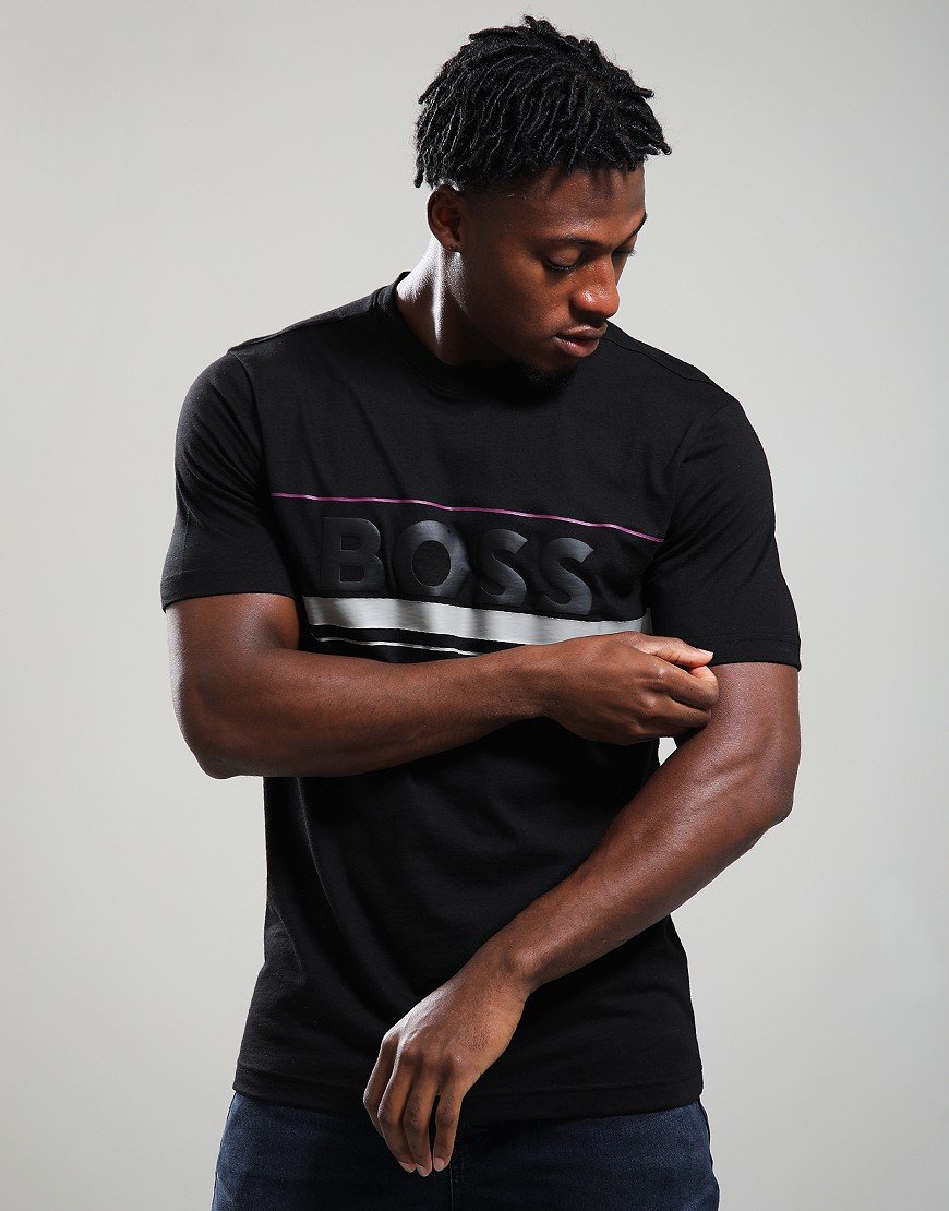 BOSS Iconic Zone T-Shirt Black