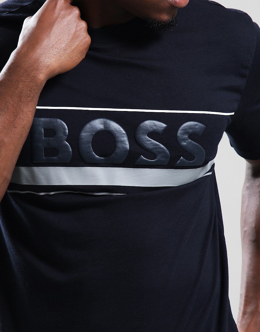 BOSS Iconic Zone T-Shirt Dark Blue