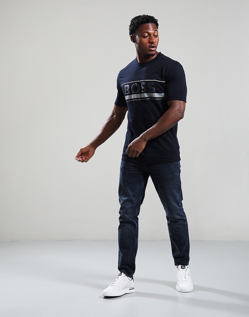 BOSS Iconic Zone T-Shirt Dark Blue