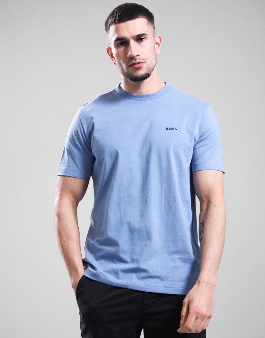 BOSS Tee Basic Light Pastel Blue