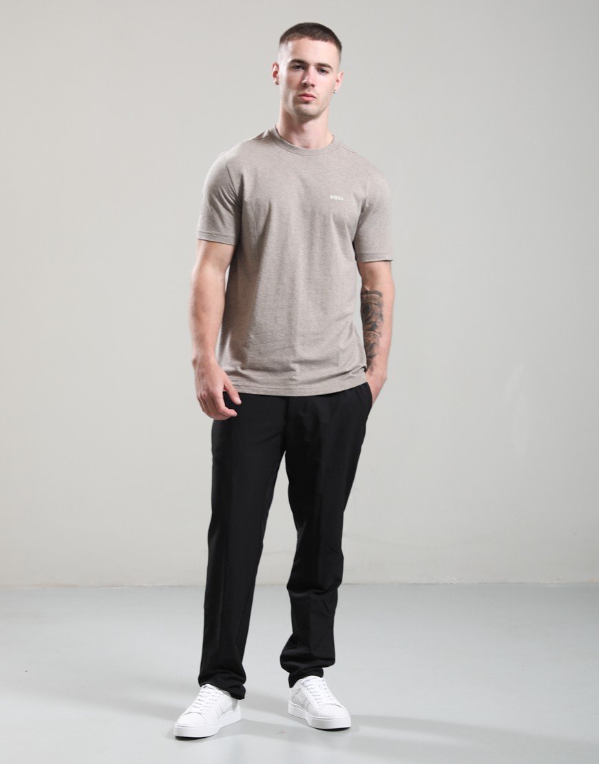 BOSS Tee Basic T-Shirt Light/Pastel Brown