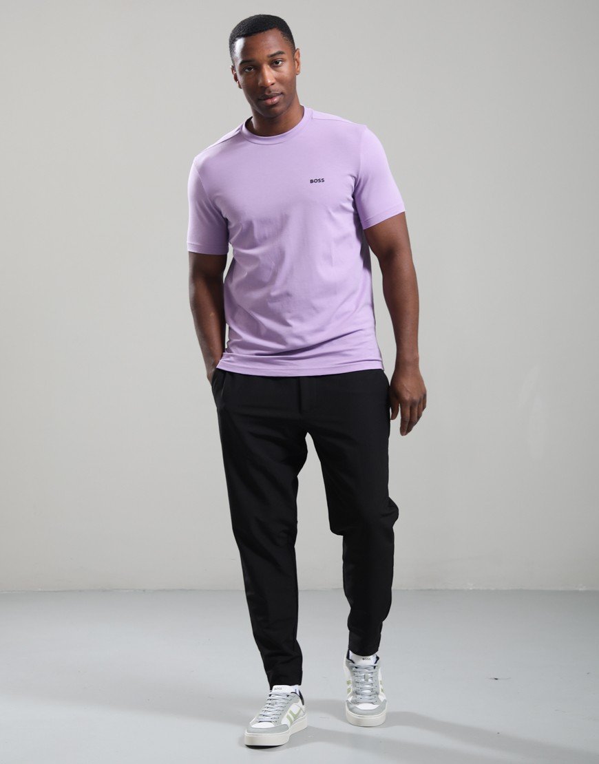 BOSS Tee Basic T-Shirt Light/Pastel Purple
