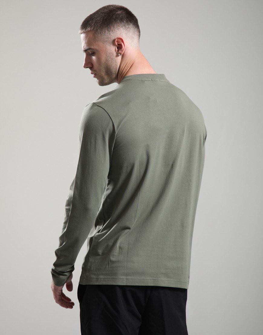 BOSS Tee Basic Long Sleeve T-Shirt Dark Beige