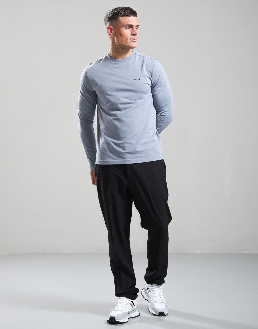 BOSS Tee Basic Long Sleeve T-Shirt Dark Grey