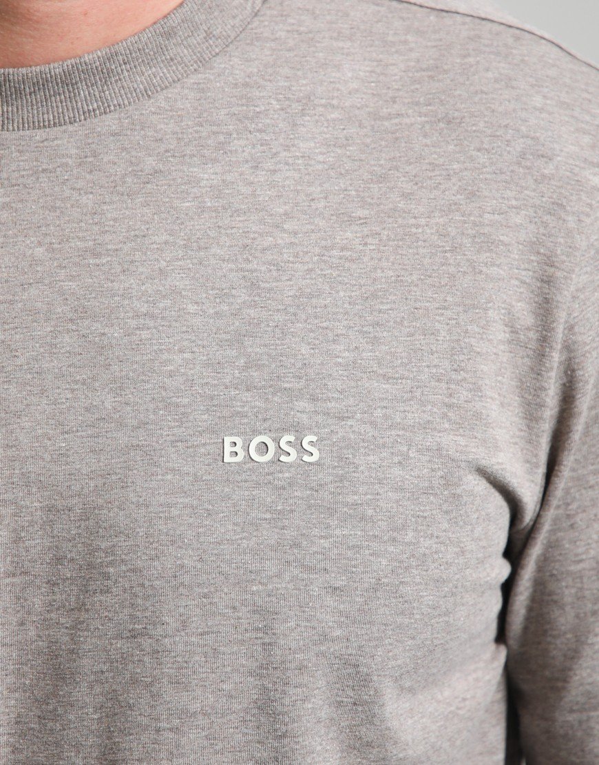 BOSS Tee Basic Long Sleeve T-Shirt Light/Pastel Brown