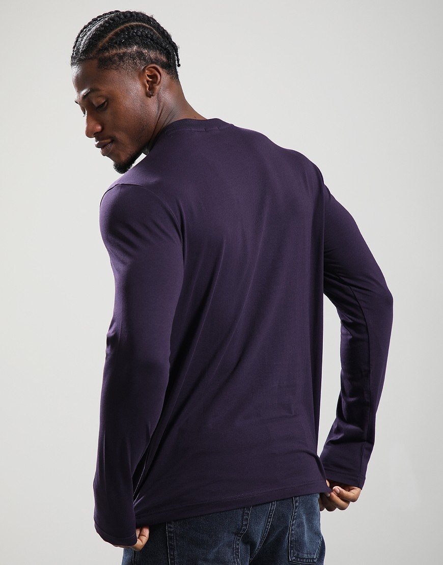 BOSS Tee Long Sleeve T-Shirt Medium Purple