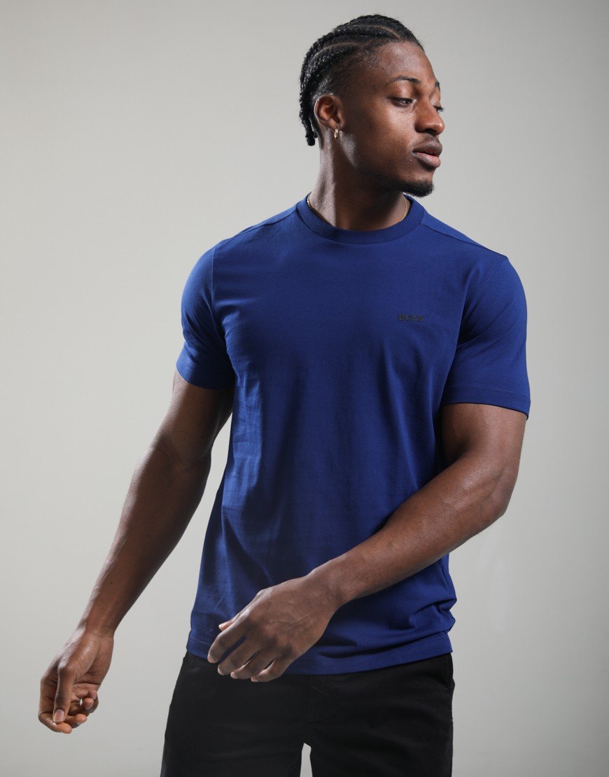 BOSS Tee Basic T-Shirt Medium Blue
