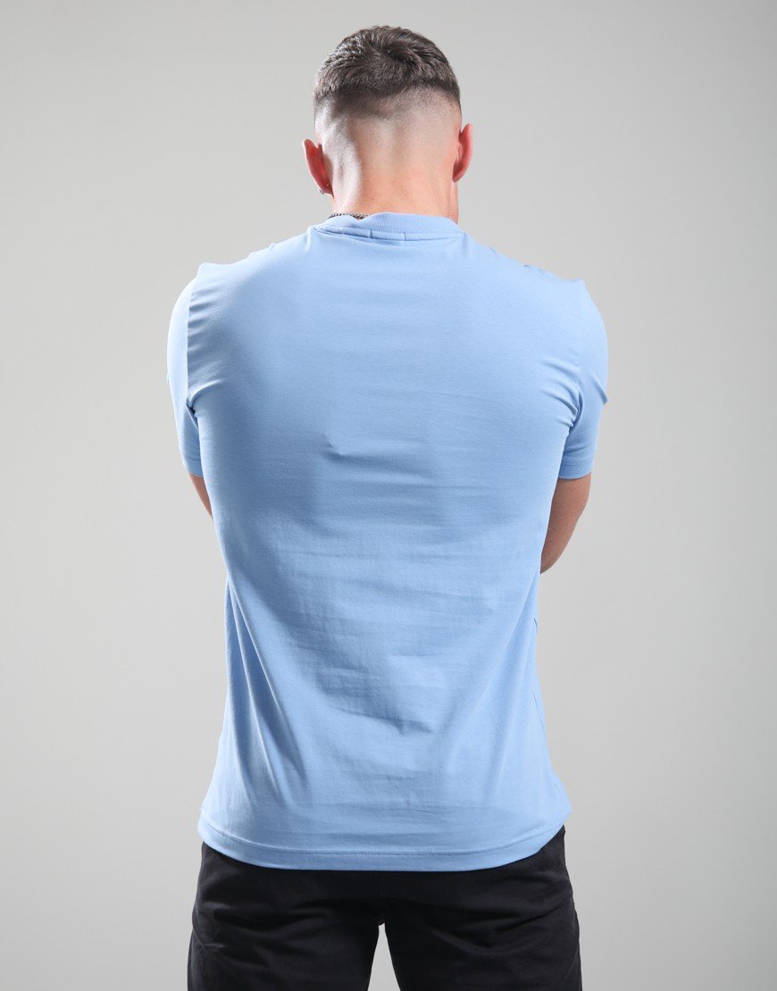 BOSS Tee Basic T-Shirt Open Blue