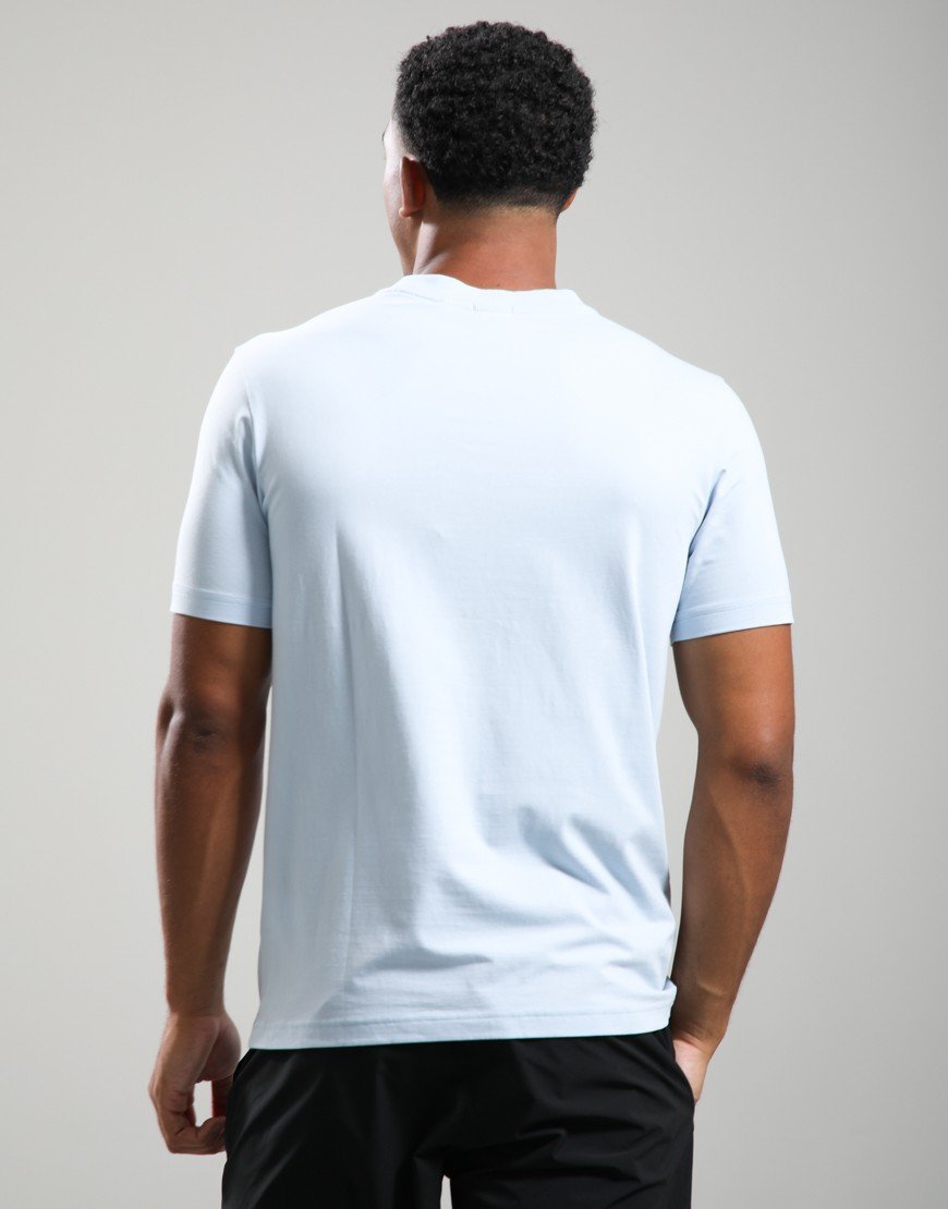 BOSS Tee Basic T-Shirt Open Blue