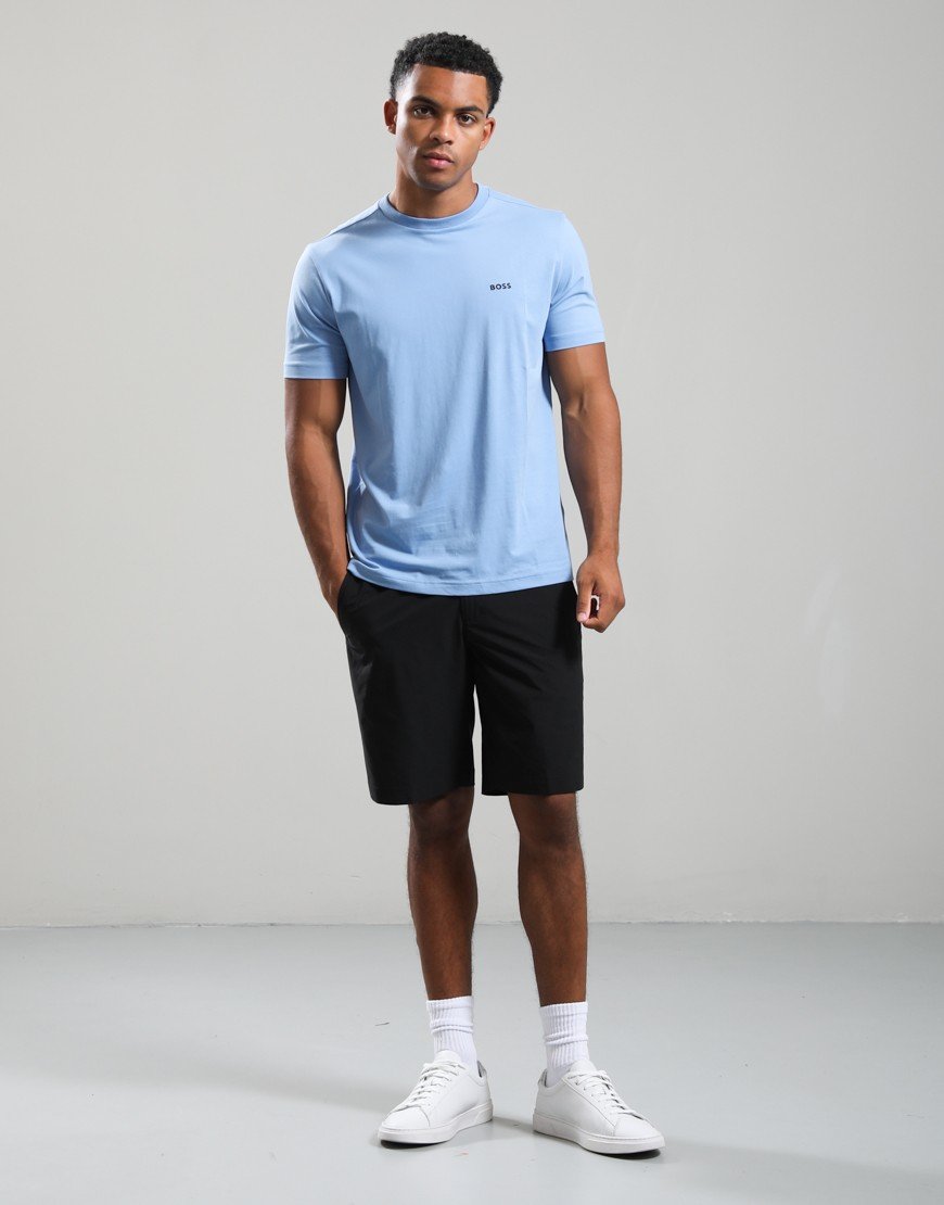 BOSS Tee Basic Open Blue