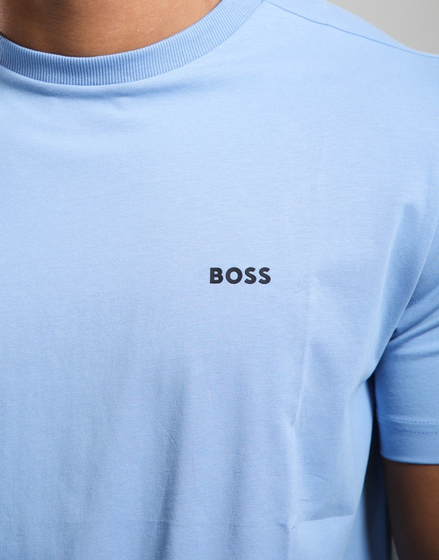 BOSS Tee Basic Open Blue