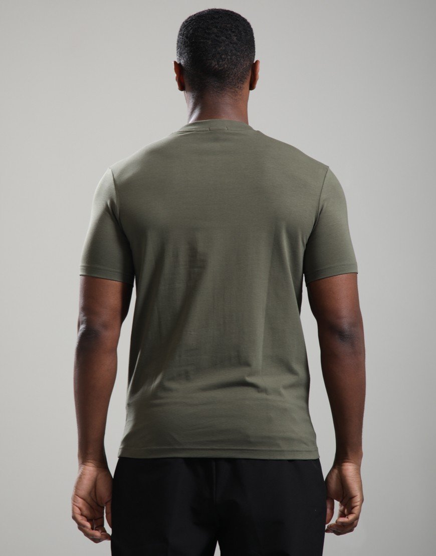 BOSS Tee Basic T-Shirt Open Green