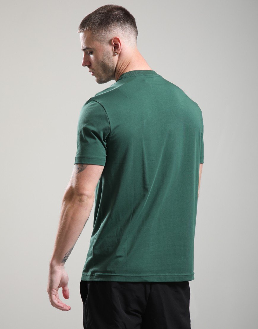 BOSS Tee Basic T-Shirt Open Green