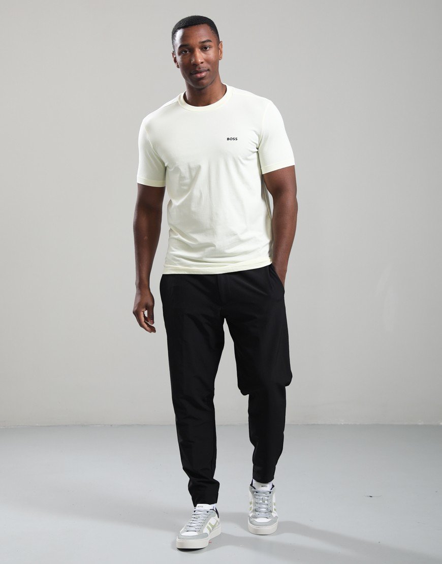 BOSS Tee Basic T-Shirt Open Yellow