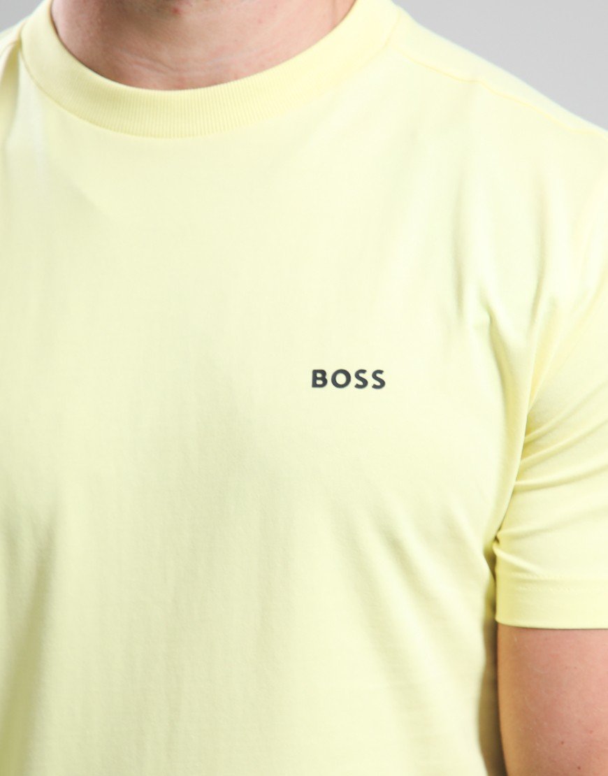 BOSS Tee Basic T-Shirt Open Yellow