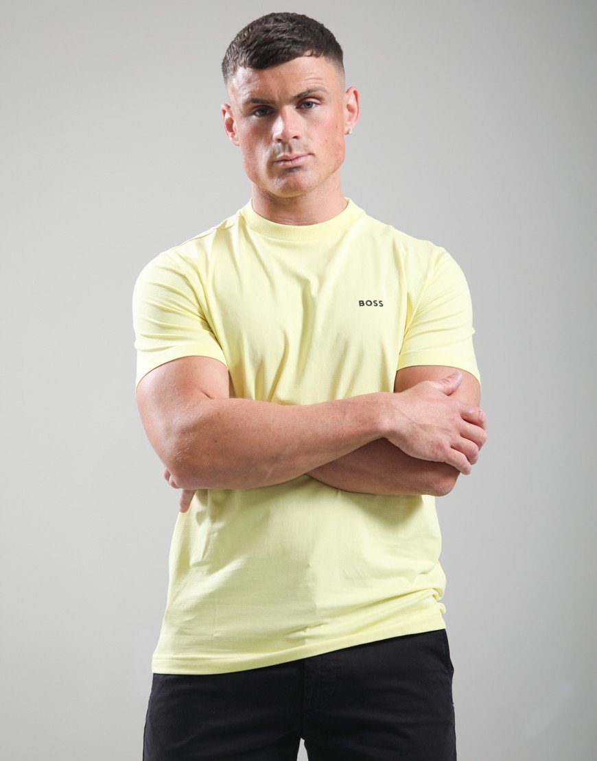 BOSS Tee Basic T-Shirt Open Yellow