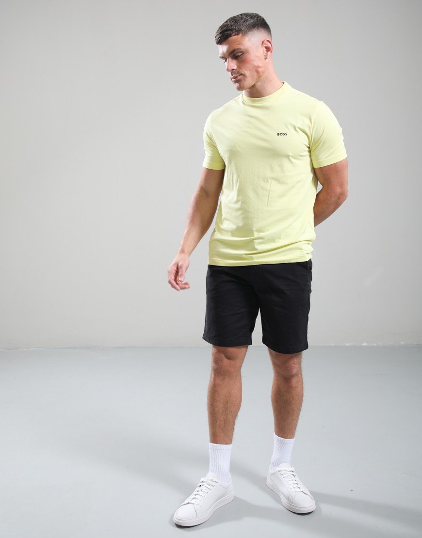 BOSS Tee Basic T-Shirt Open Yellow