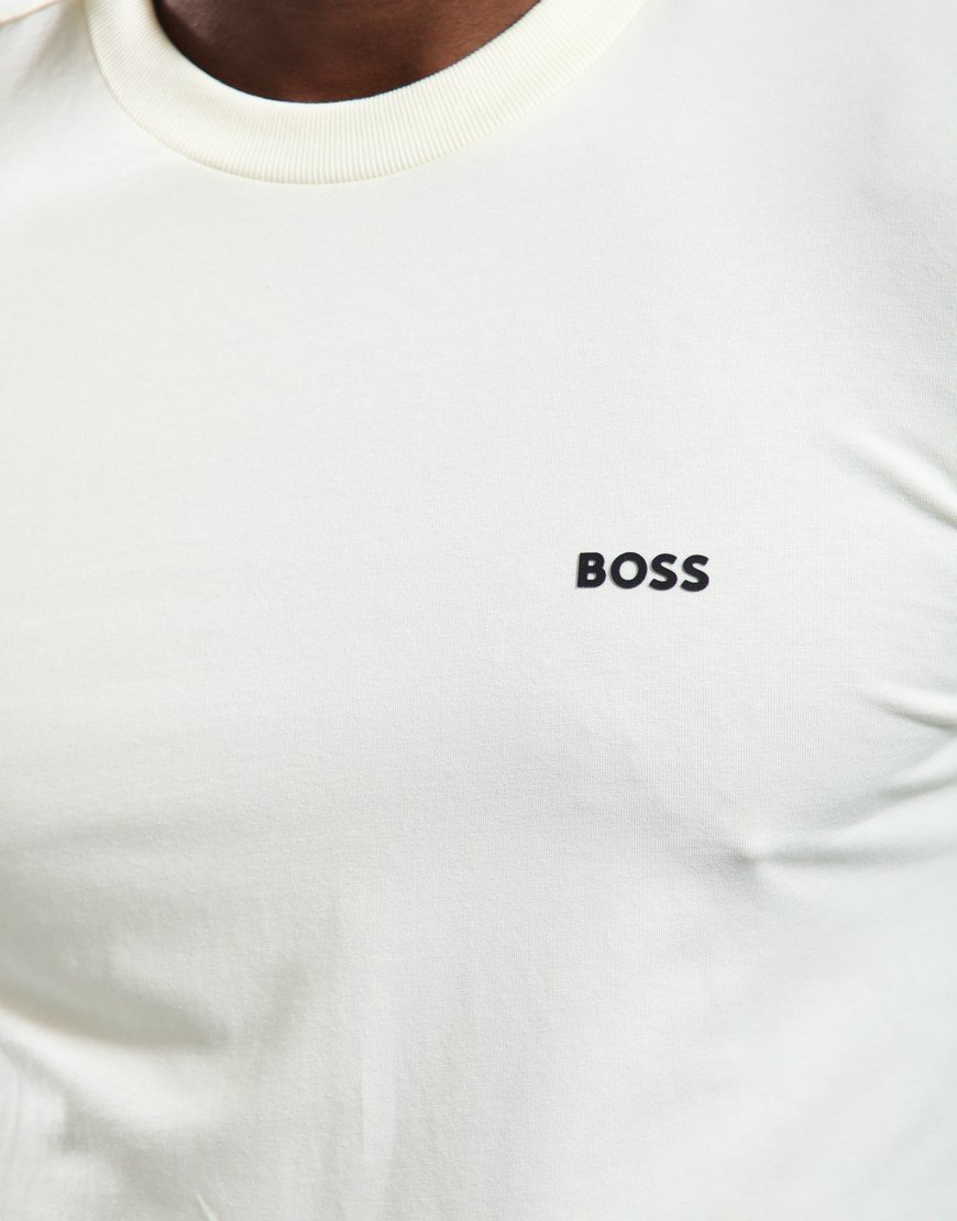BOSS Tee Basic T-Shirt Open Yellow