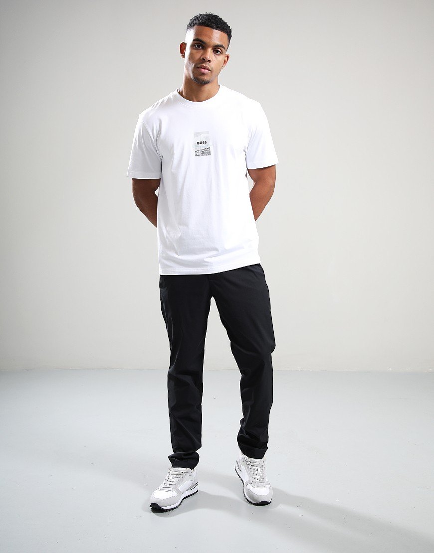 BOSS Photoprint T-Shirt White BOSS Photoprint T-Shirt White