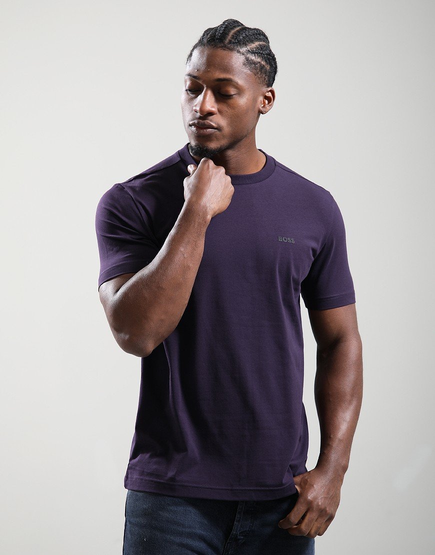 BOSS Tee T-Shirt Medium Purple