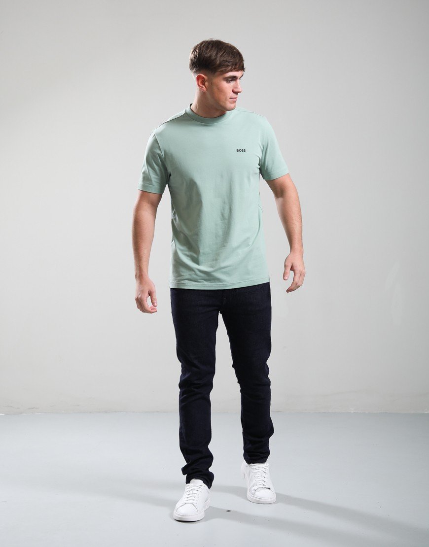 BOSS Tee Basic Open Green