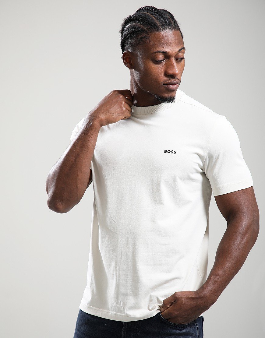 BOSS Tee T-Shirt Open White