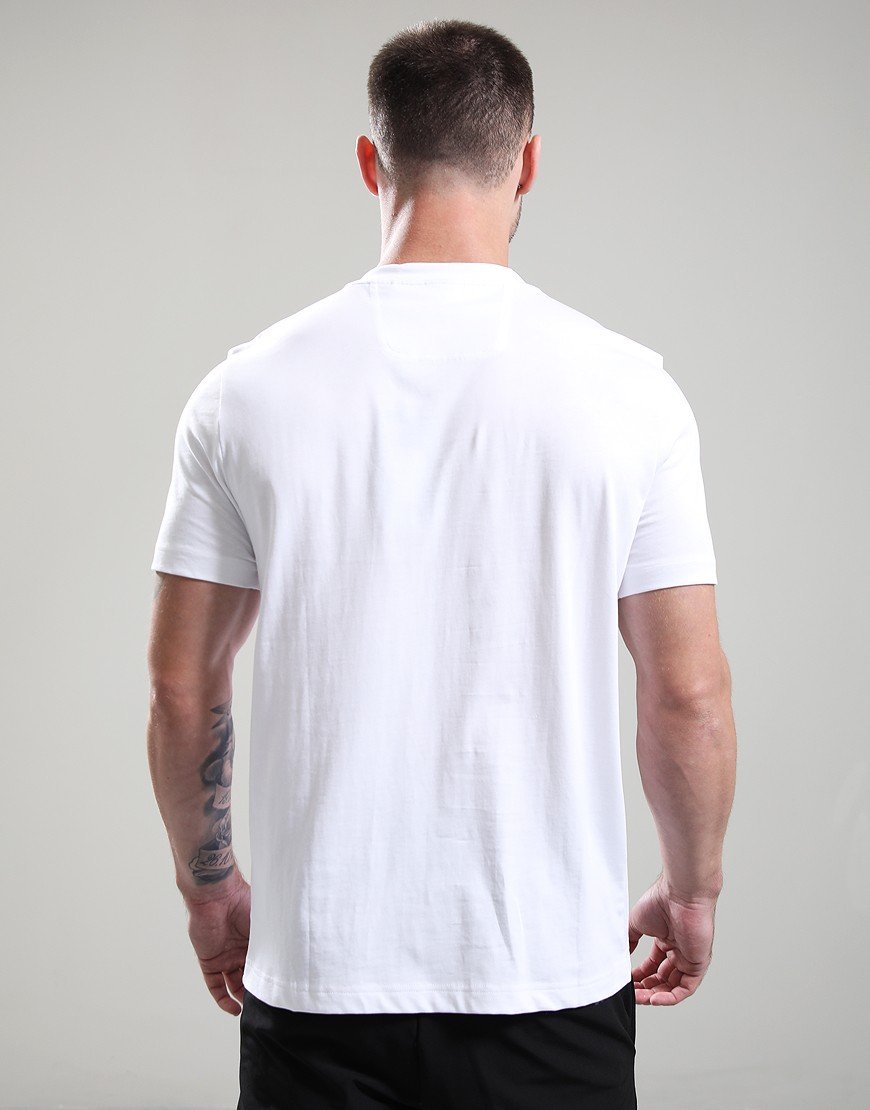 BOSS Tee Tape Logo T-Shirt White BOSS Tee Tape Logo T-Shirt White