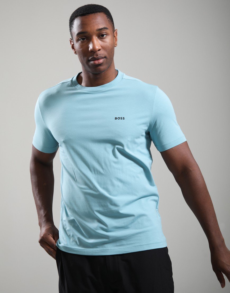 BOSS Tee Basic T-Shirt Turquoise/Aqua