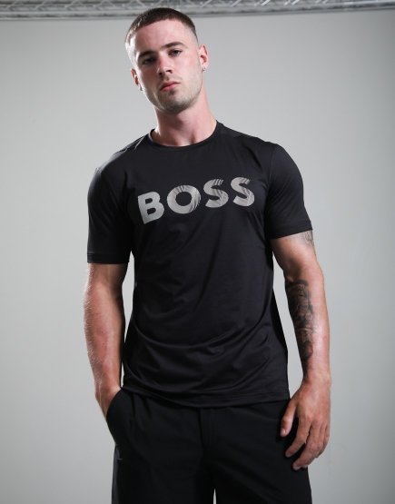 BOSS TS_Active Logo T-Shirt Black