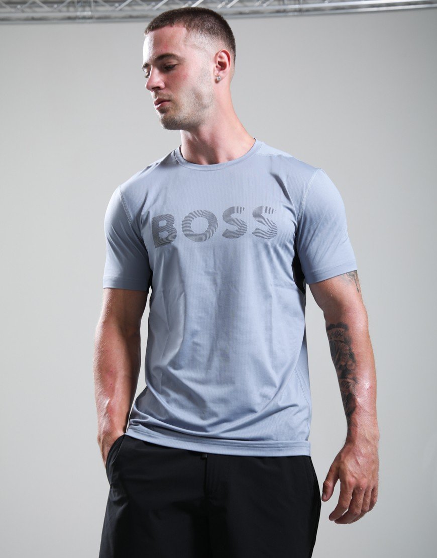 BOSS TS_Active Logo T-Shirt Dark Grey