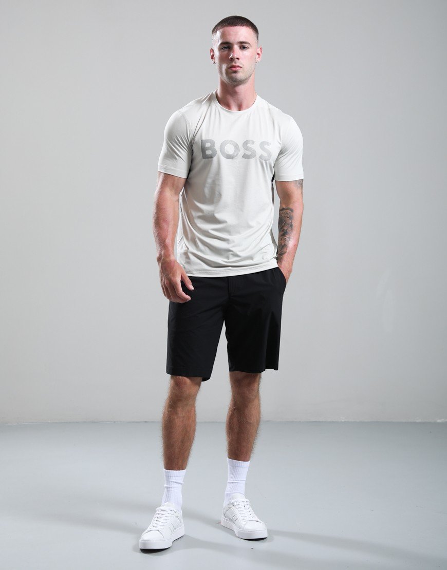 BOSS TS_Active Logo T-Shirt Light Beige