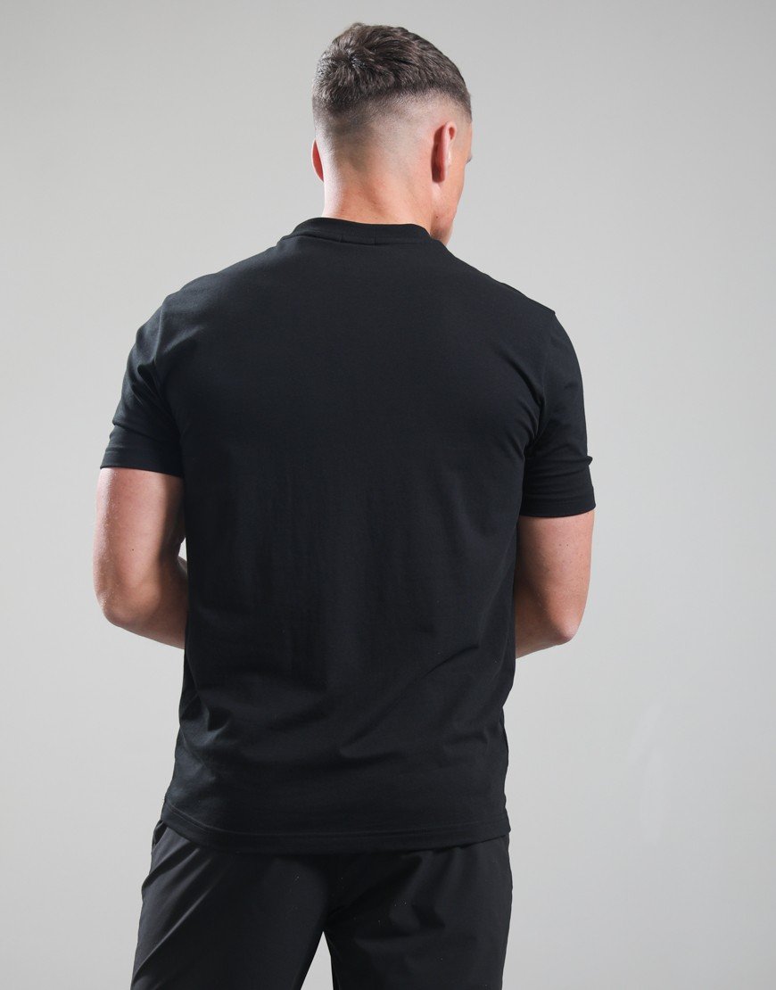 BOSS TS_Globe Logo Pattern T-Shirt Black