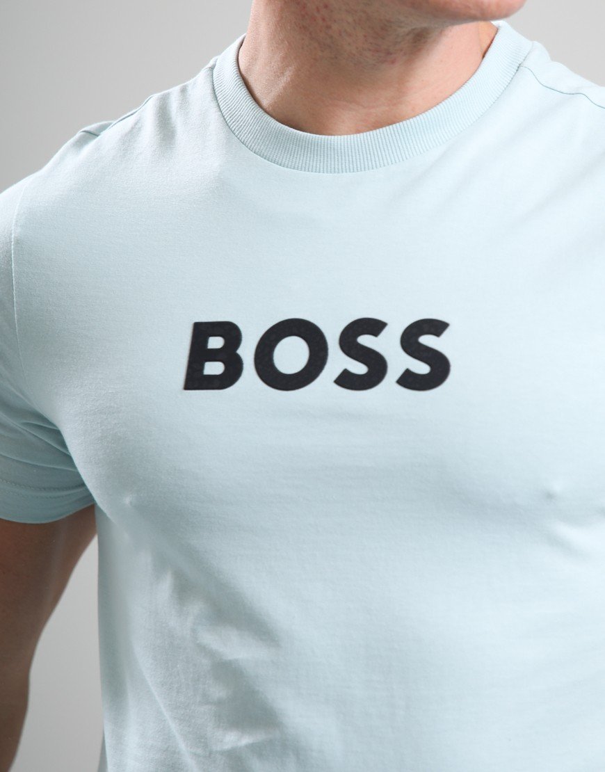 BOSS TS_Logo T-Shirt Turquoise/Aqua