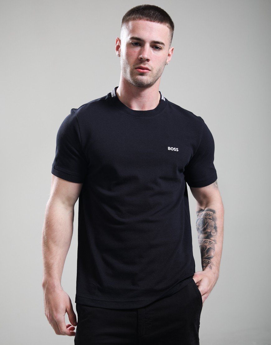 BOSS TS_Pique T-Shirt Dark Blue