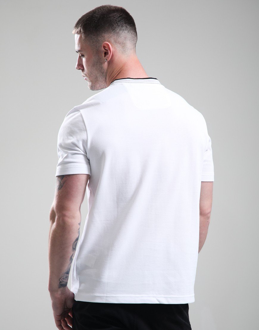 BOSS TS_Pique T-Shirt White