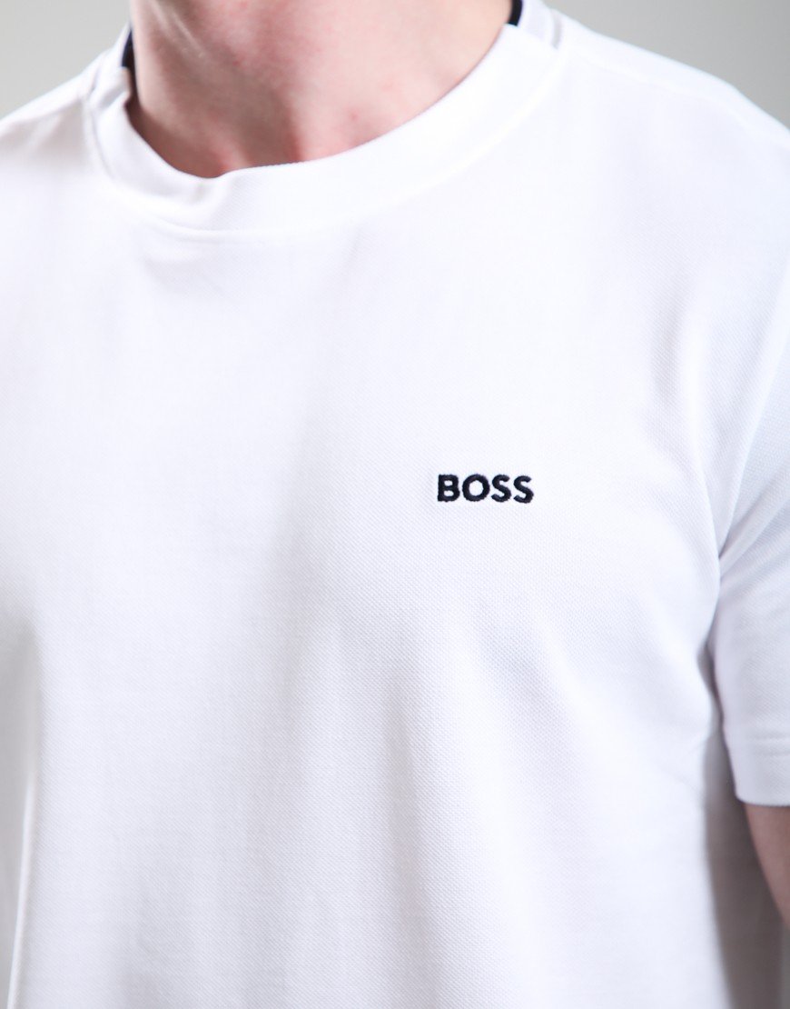 BOSS TS_Pique T-Shirt White