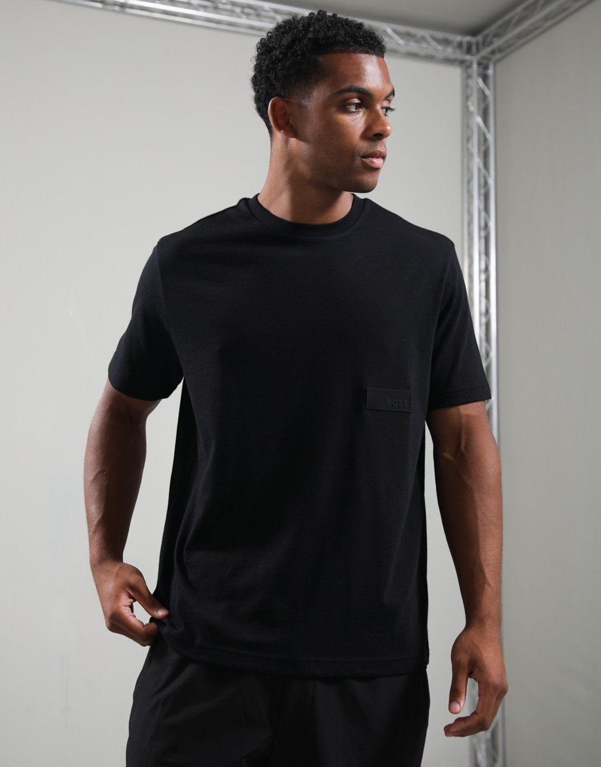 BOSS TS_Structure T-Shirt Black