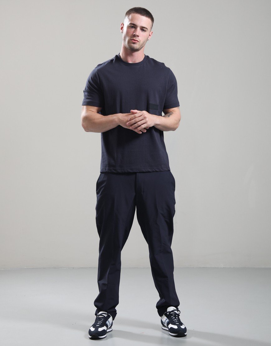 BOSS TS_Structure T-Shirt Dark Blue