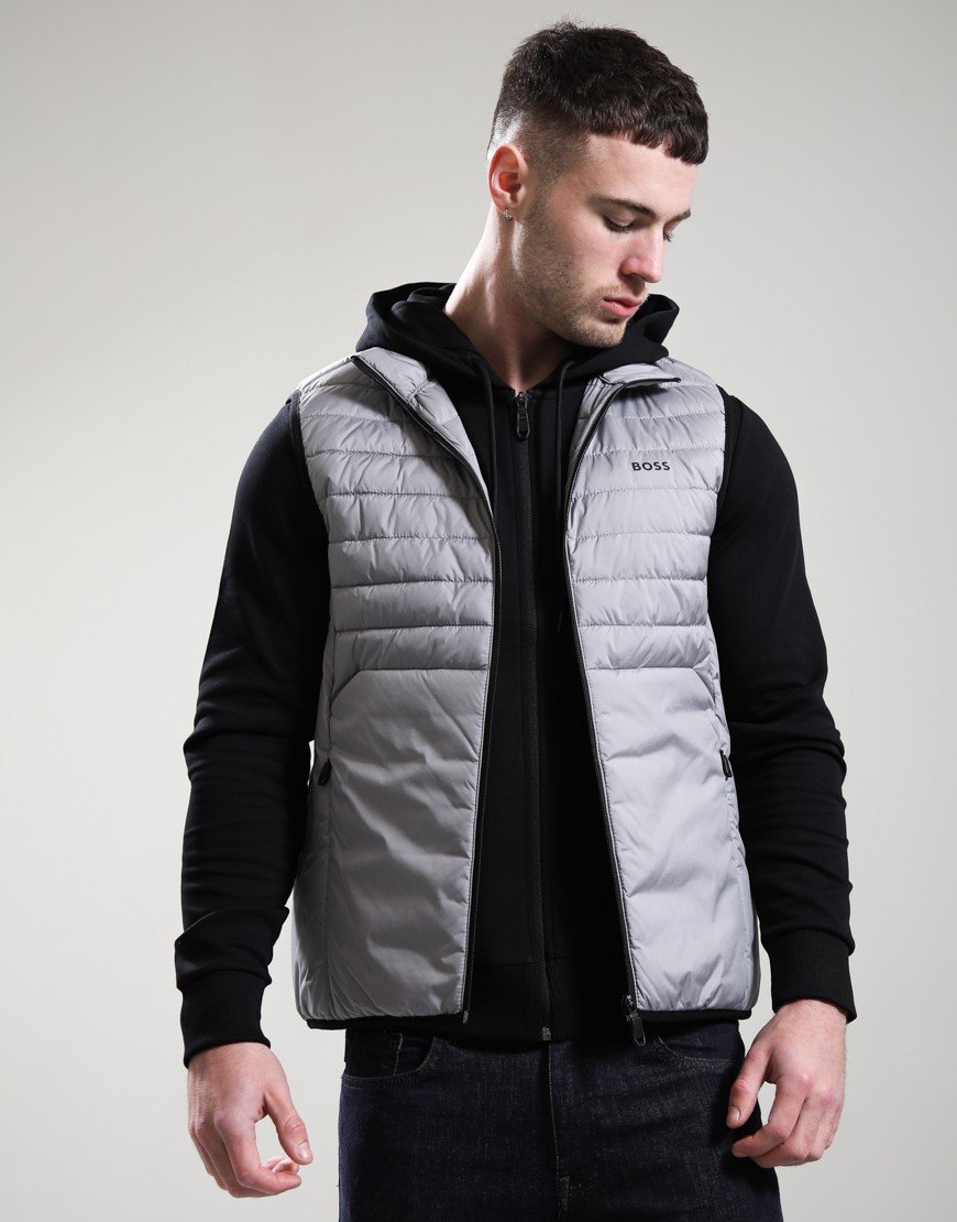 BOSS V_Urbanex Vest Open Grey