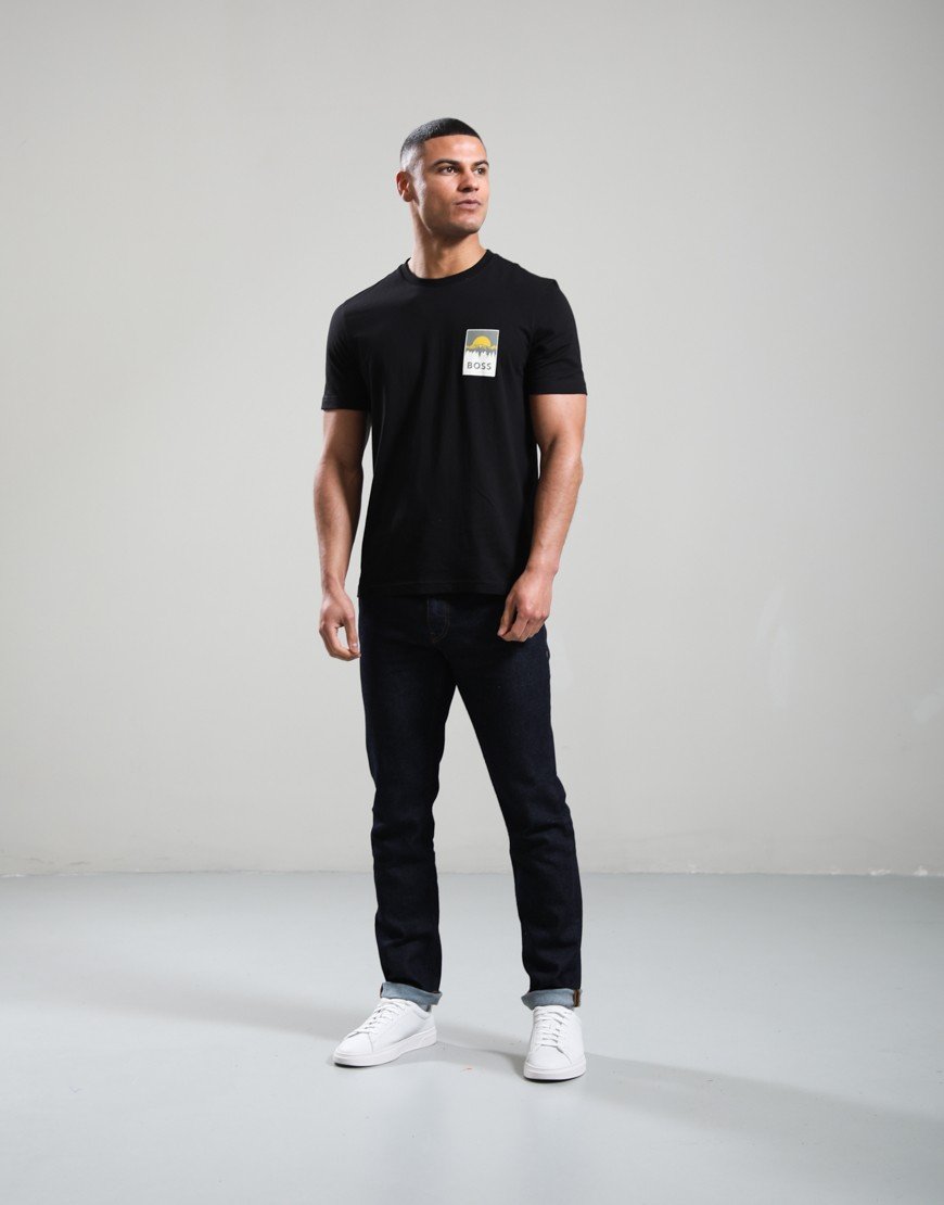 BOSS H-Delaware Slim Fit Jeans Navy