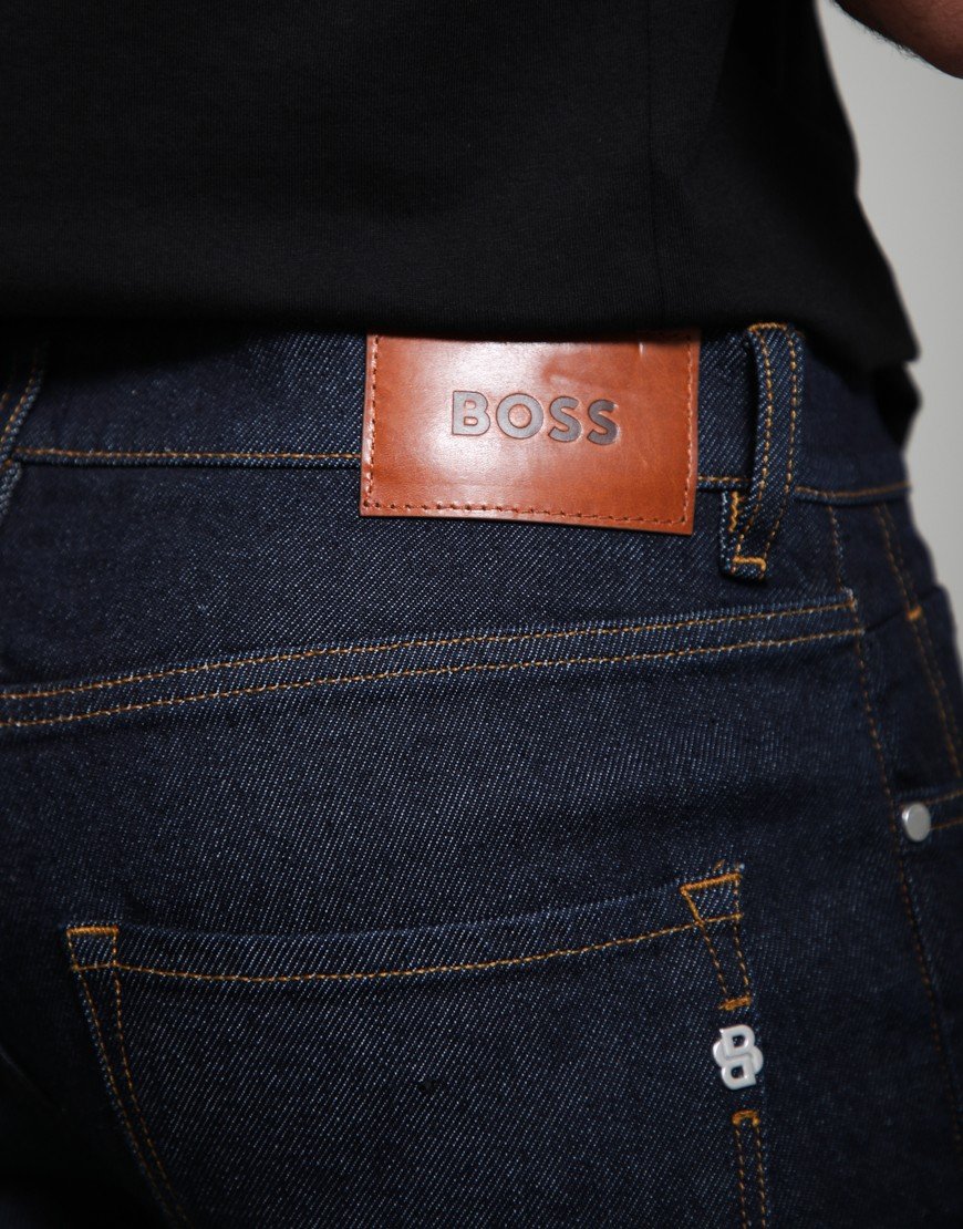 BOSS H-Delaware Slim Fit Jeans Navy