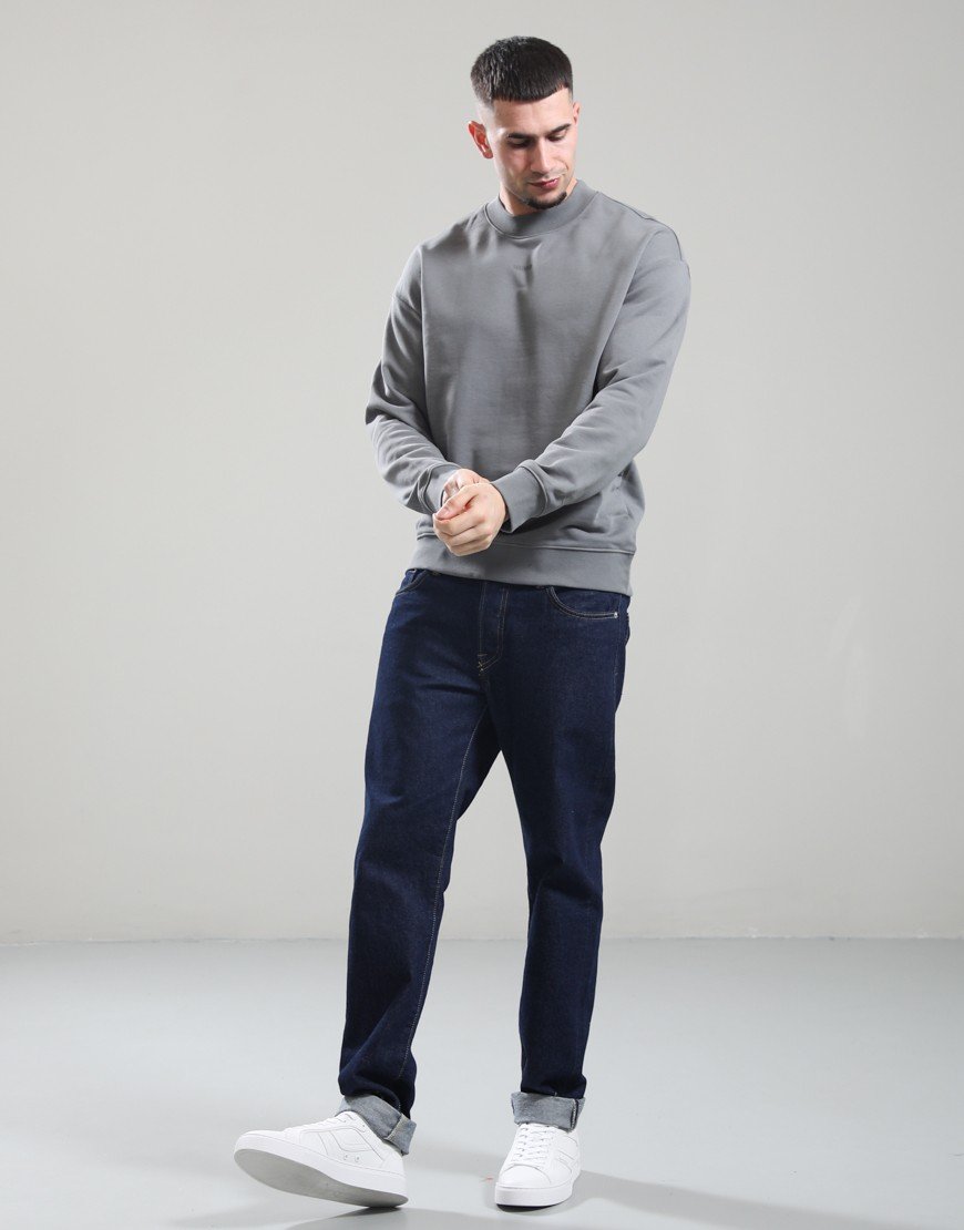 HUGO Dapo Crew Sweat Dark Grey