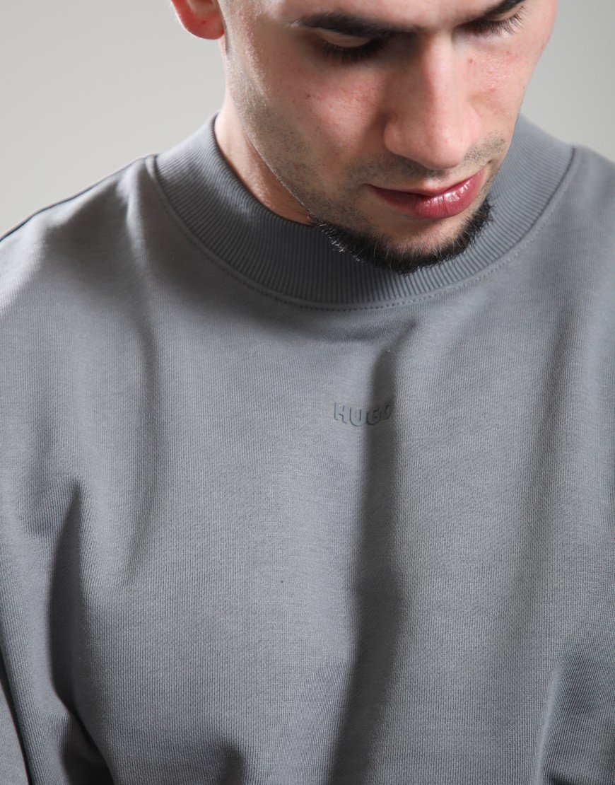 HUGO Dapo Crew Sweat Dark Grey