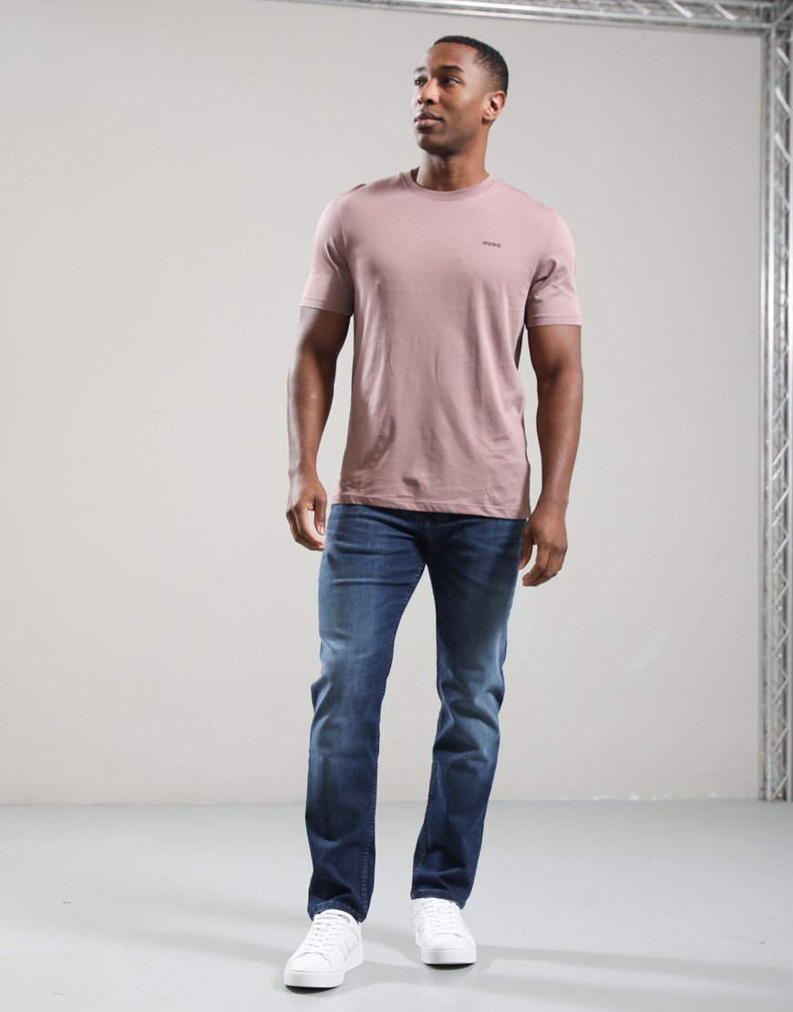 HUGO Dero222 T-Shirt Light/Pastel Brown