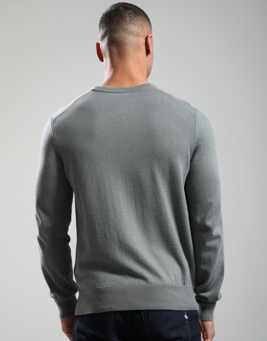 BOSS Kanovano_S Crew Knit Open Grey