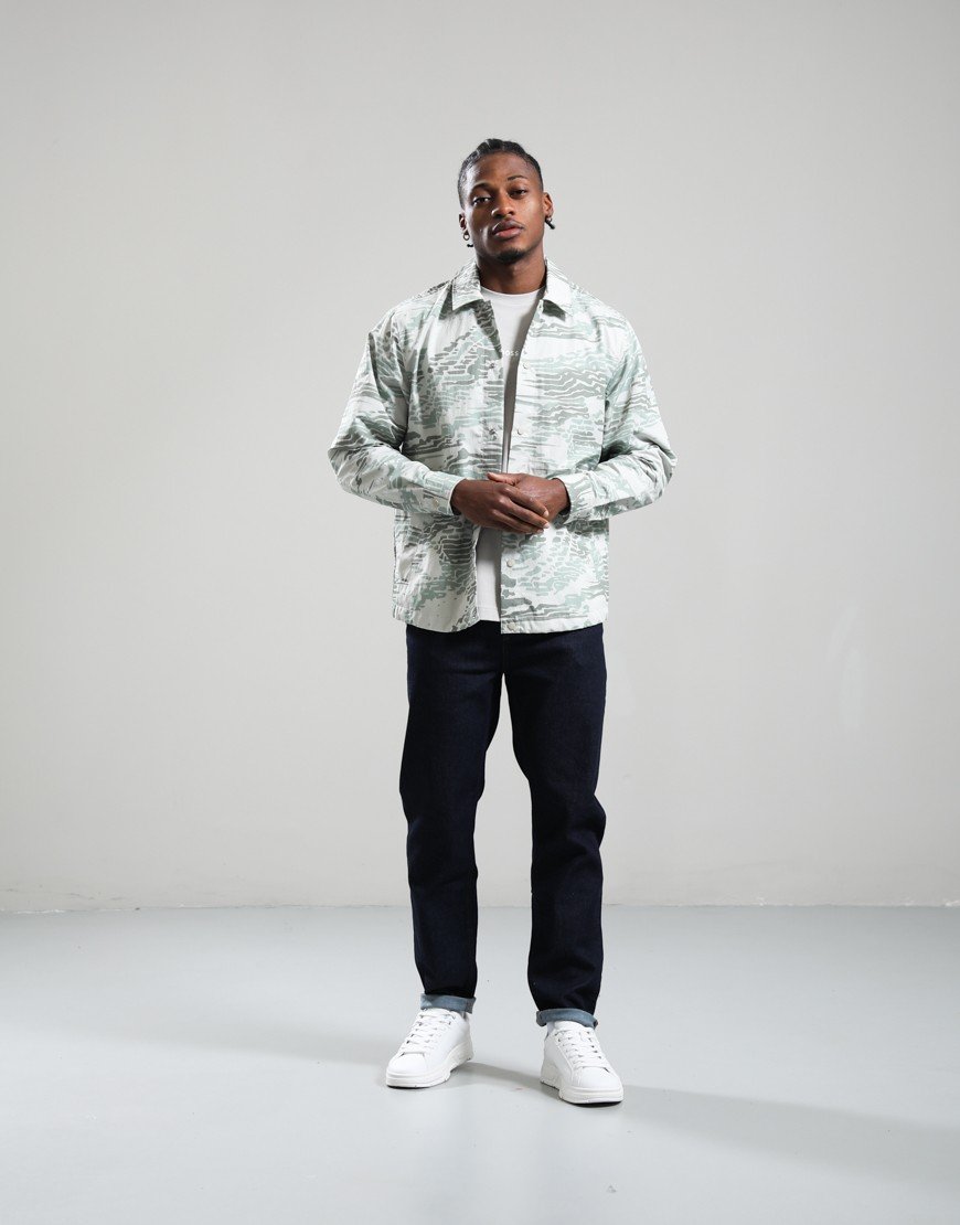 BOSS Leldon Overshirt Silver
