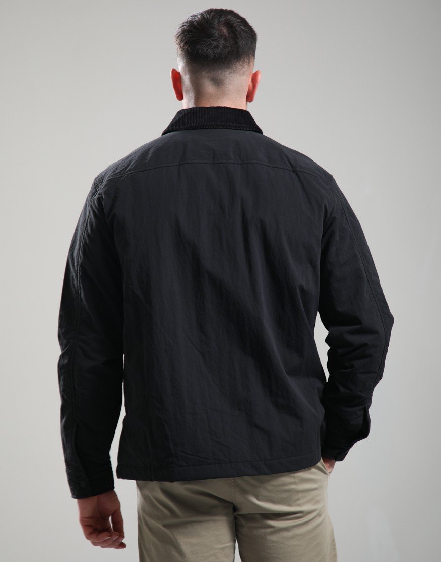 BOSS Leldon Zip Overshirt Black